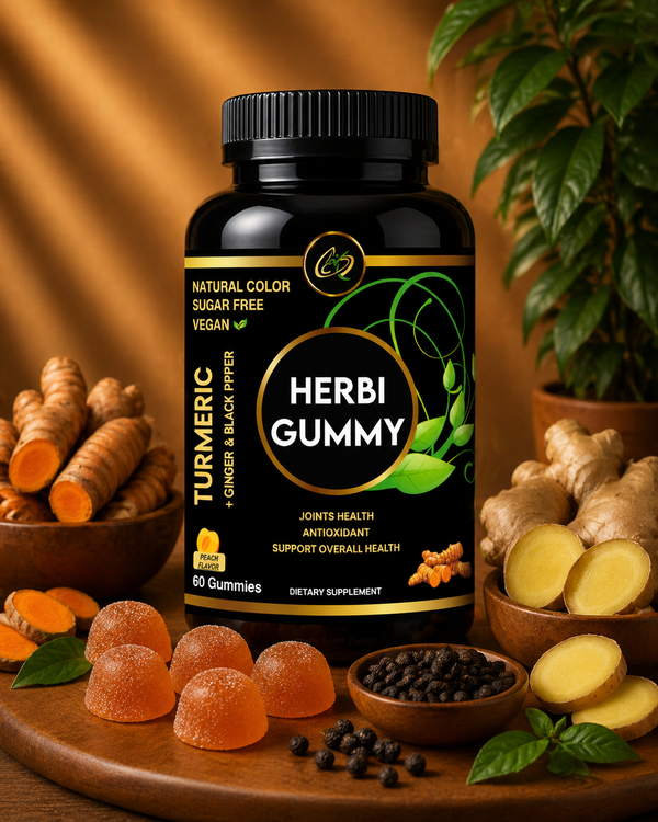 Sugar-Free Turmeric + Ginger & Black Pepper Gummies